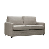 RAY 2 Seater Sofa bed with Separate Foam Mattress- Light grey - Top-Down View