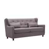 MARQUIS 2 Seater Sofa bed with Separate Foam Mattress-Dark grey - Top-Down View