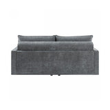 COMFY 3 Seater Sofa bed Queen Grey - Top-Down View