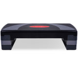 3 Levels Aerobic Workout Home Gym 4 Block Bench Step Stepper - Front View
