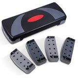 3 Levels Aerobic Workout Home Gym 4 Block Bench Step Stepper - 45-Degree Angle