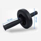 AB Abdominal Waist Workout Fitness Roller with Knee Pad - 45-Degree Angle