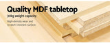Deluxe Aluminium Foldable Camping Kitchen Picnic Cupboard Bench Table Windshield - Close-Up Angle