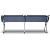Camping Bed Folding Stretcher Light Weight w/ Carry Bag Camp Portable - navy