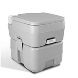 20L Outdoor Portable Camping Toilet With Carry Bag - Side View