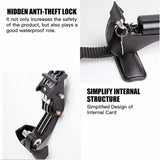 115cm Universal Car Roof Racks Carrier Adjustable Cross Bars Aluminium Alloy Lockable - Top-Down View