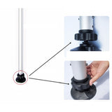 Heavy Duty Aluminum Alloy 2 Bike Bicycle Hanger Parking Rack Storage Stand To 4M - Top-Down View