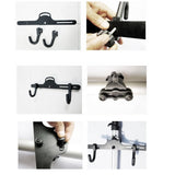Heavy Duty Aluminum Alloy 2 Bike Bicycle Hanger Parking Rack Storage Stand To 4M - 45-Degree Angle