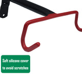 Large Premium Bike Bicycle Hanger Hook Wall Mounted Garage Storage Rack Mount - Front View