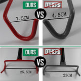 Large Premium Bike Bicycle Hanger Hook Wall Mounted Garage Storage Rack Mount - Top-Down View