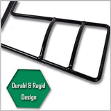 Floor Stand Holder Triangle Rear Hub Mount Bike Bicycle Storage Rack - 45-Degree Angle