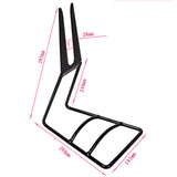 Floor Stand Holder Triangle Rear Hub Mount Bike Bicycle Storage Rack - Rear View