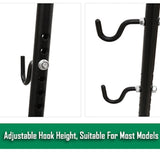 Bike Maintenance Stand Bicycle Cycle Work Repair Floor Storage Display Rack Tool - Side View