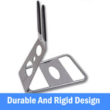 Top Quality Floor Stand Holder Triangle Rear Hub Mount Bike Bicycle Storage Rack - Front View