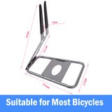 Top Quality Floor Stand Holder Triangle Rear Hub Mount Bike Bicycle Storage Rack - 45-Degree Angle