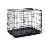 30 Portable Pet Dog Cage Collapsible Metal Crate Kennel - Front View