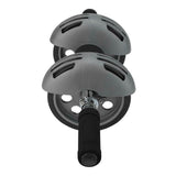 Exercise Wheel Double AB Roller Abs Abdominal Workout Fitness Gym with Knee Pad - Extra Image