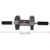 Exercise Wheel Double AB Roller Abs Abdominal Workout Fitness Gym with Knee Pad - Extra Image