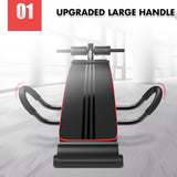 Foldable Adjustable Sit Up Abdominal Bench Press Weight Gym Ab Exercise Fitness - Side View