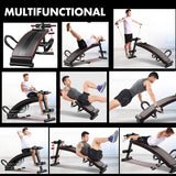 Foldable Adjustable Sit Up Abdominal Bench Press Weight Gym Ab Exercise Fitness - Extra Image