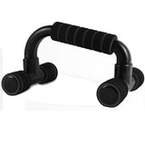 Push Up Bar handle Push-up Stand Grip For Home Fitness Exercise Workout - black - Top-Down View