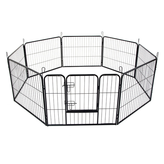 40 Best 8 Panel Pet Playpen Dog Cage Puppy Exercise Crate Enclosure Rabbit Fence