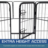 40 Best 8 Panel Pet Playpen Dog Cage Puppy Exercise Crate Enclosure Rabbit Fence