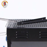 Portable Outdoor Mangal BBQ Grill Charcoal Shish Kebab Shashly Picnic Camping - Extra Image