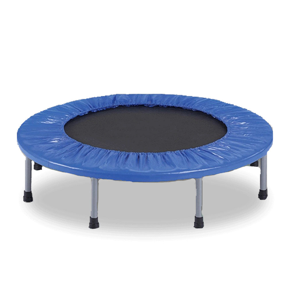 38 Mini Trampoline Jogger Rebounder Home Gym Workout Fitness Blue