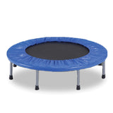 38 Mini Trampoline Jogger Rebounder Home Gym Workout Fitness Blue