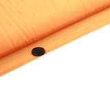 Self Inflating Mattress Sleeping Mat Air Bed Camping Camp Hiking Joinable Single - orange - Side View