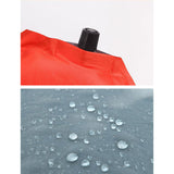 Air Bed Self Inflating Mattress Sleeping Mat Camp Camping Hiking Joinable - red - Side View