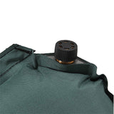 Self Inflating Joinable Mat Pad Air Bed Camping Single - green - Low Angle
