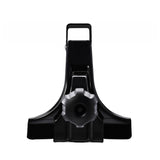 120cm Universal Rain Gutter Car Roof Rack Cross Bars Black Adjustable Brackets Medium - Side View