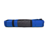 Double Self Inflating Mattress Sleeping Mat Air Bed Camping Hiking Joinable - blue - Top-Down View