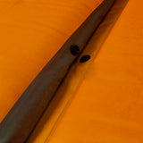 Self Inflating Mattress Sleeping Pad Mat Air Bed Camping Camp Hiking Joinable - orange - Front View