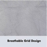 8 Panel Pet Dog Cat Crate Play Pen Bags Kennel Portable Tent Playpen Puppy Cage Extra Large Grey - Top-Down View