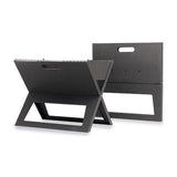 Portable Notebook Grill Foldable Folding Charcoal BBQ Camping Picnic Barbecue - Front View