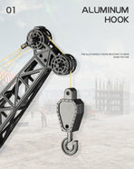 Huina RC CRANE 1:14 2.4Ghz Construction Tower Excavator Truck Toy Kids Boys Gift, image 3