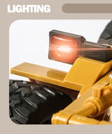 HUINA 1/18 6CH RC Alloy Construction Loader Bulldozer Engineering Vehicle Toy - Extra Image