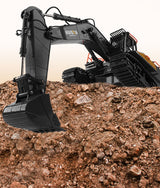 HUINA 1/14 22CH RC Alloy Excavator Construction Engineering Vehicle Toy Gift - Extra Image