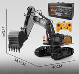 HUINA 1/14 22CH RC Alloy Excavator Construction Engineering Vehicle Toy Gift - Extra Image