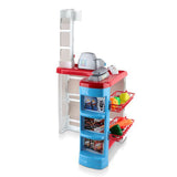 Supermarket Play Set Grocery Shopping Pretend Role Play w/ Trolley - Close-Up Angle