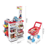 Supermarket Play Set Grocery Shopping Pretend Role Play w/ Trolley - Extra Image