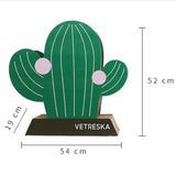 Vetreska Cat Kitten Scratcher Tree Cat Climbing Scratching Board Gym Cactus - Extra Image
