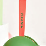 Vetreska Fruity Portable Cat Kitty Toilet Litter Box Tray House Lid Scoop Set Watermelon - 45-Degree Angle