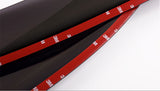 Weather shields Window Visors weathershields Toyota Revo Hilux Dual Cab 2015 - 2019 - Side View