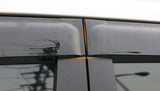 Weather shields Window Visors weathershields Toyota Revo Hilux Dual Cab 2015 - 2019 - 45-Degree Angle