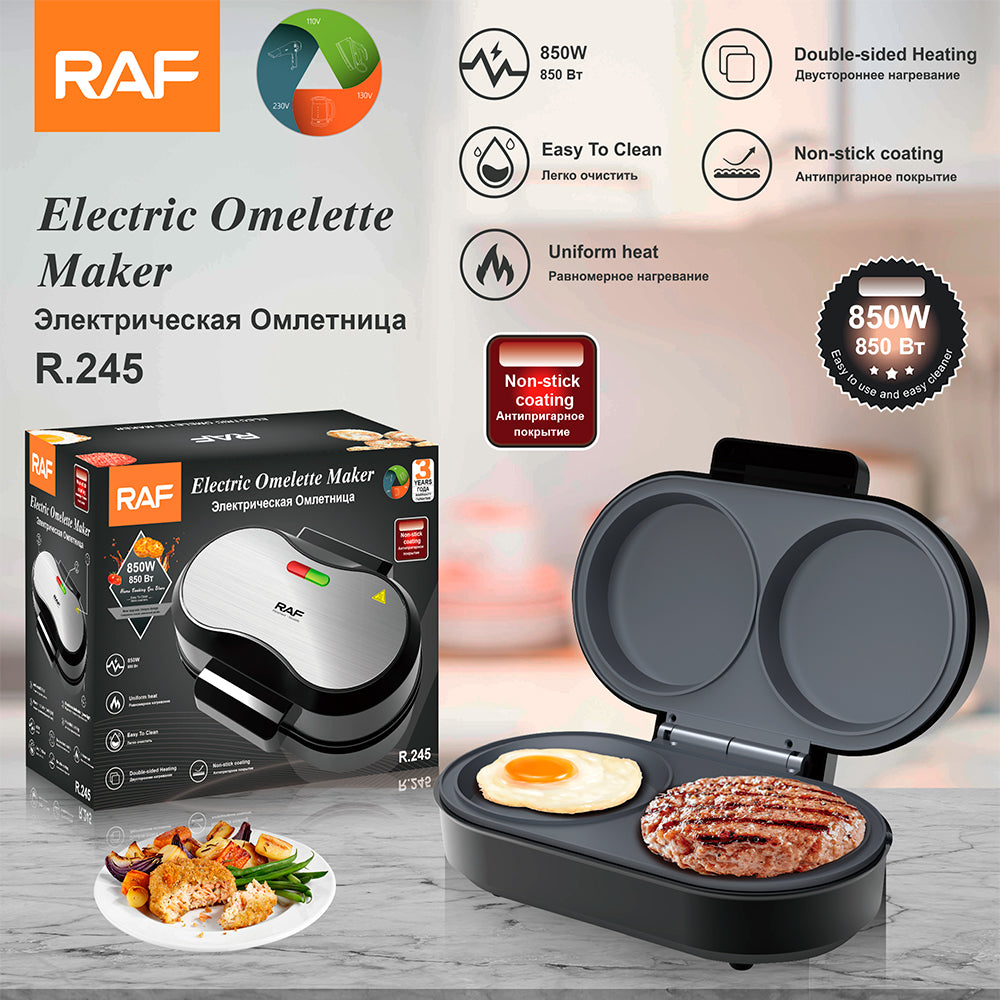 Electric Omelette Maker, egg maker, breakfast maker, steak maker