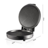 Electric Baking Pan, Pizza maker, Multi Purpose Roti maker, tortilla and crepe maker for every kitchen - Front View